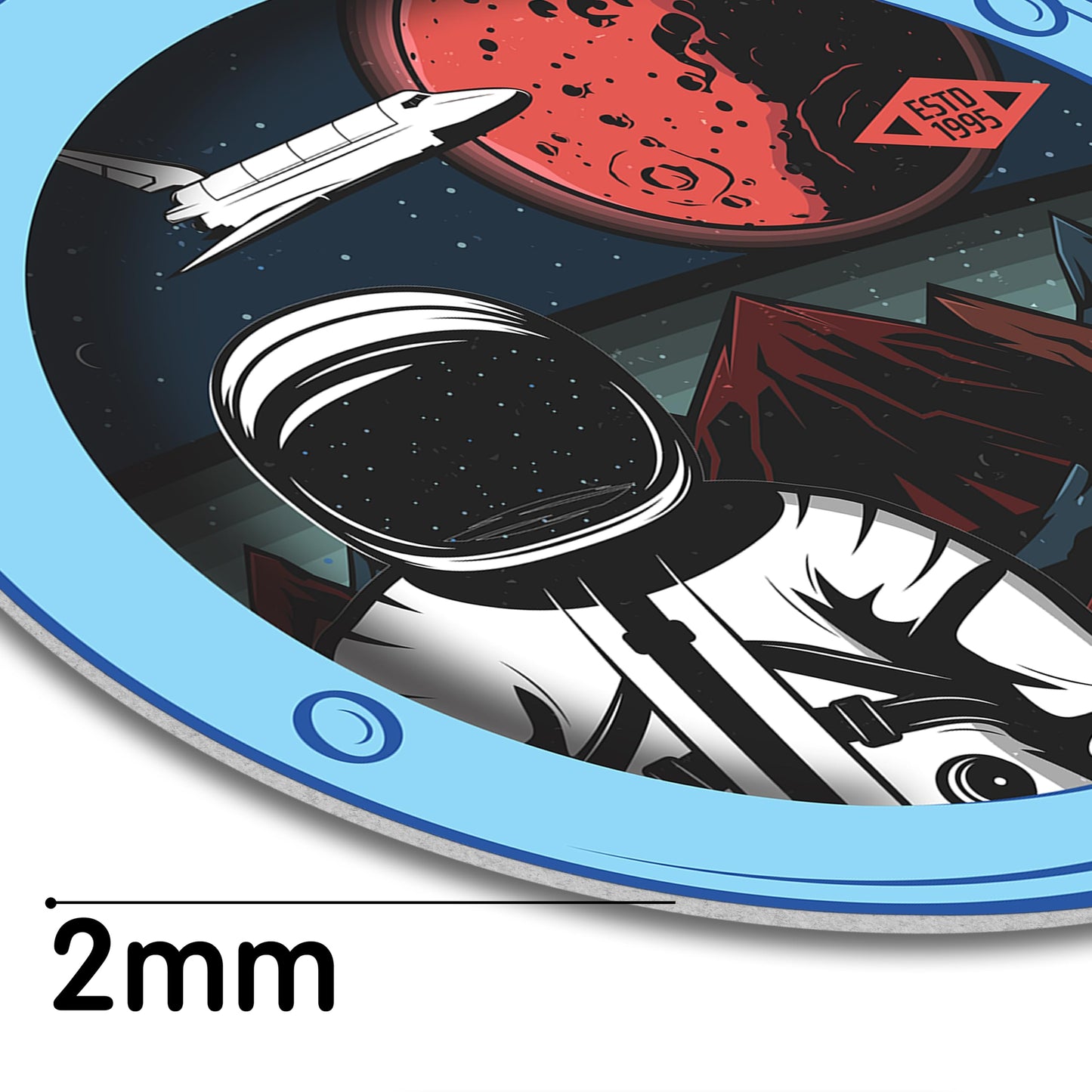 HK Studio Vintage Space Decor Astronaut Posters - Spaceship Porthole, Space Decorations, Space Themed Bedroom Decor