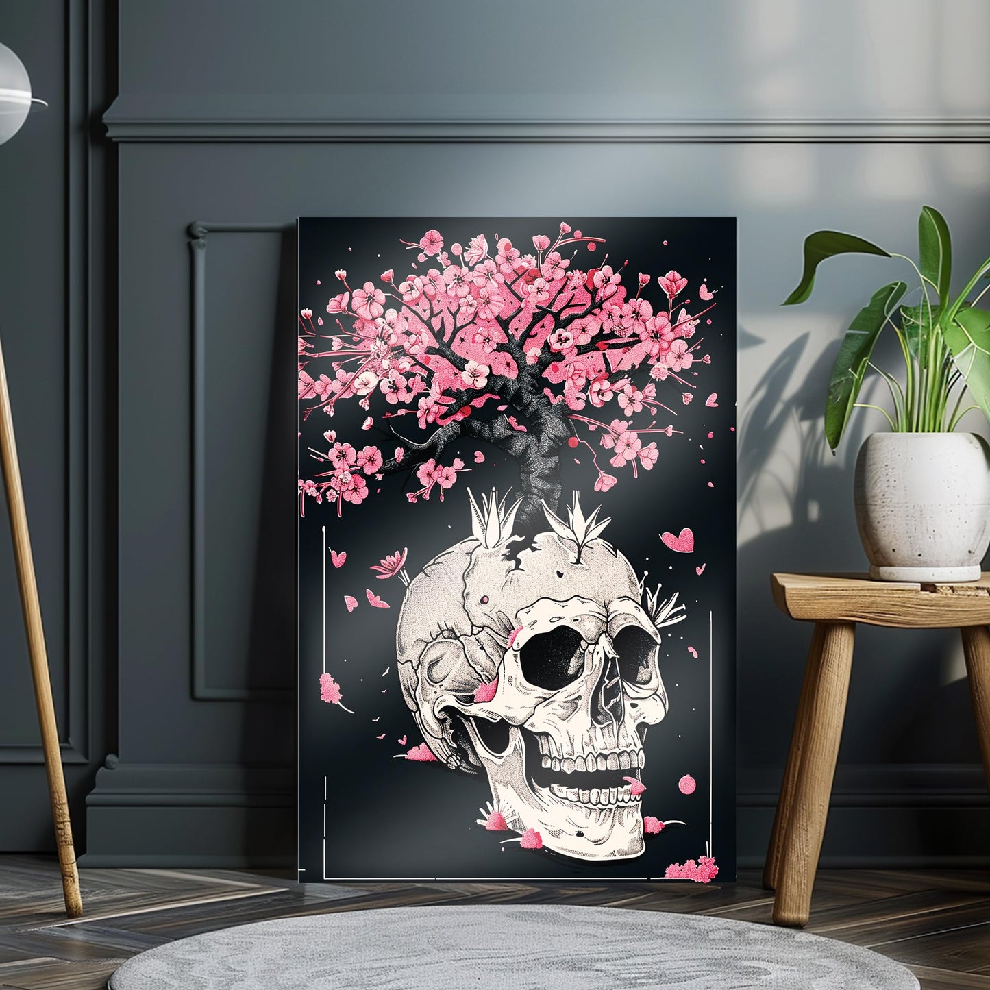 HK Studio Horror Gothic Decor Aesthetic Posters 13" x 17" - Spooky, Scary, Creepy Dorm Decor, Room Decor Aesthetic, Gothic Home Decor, Funky Decor
