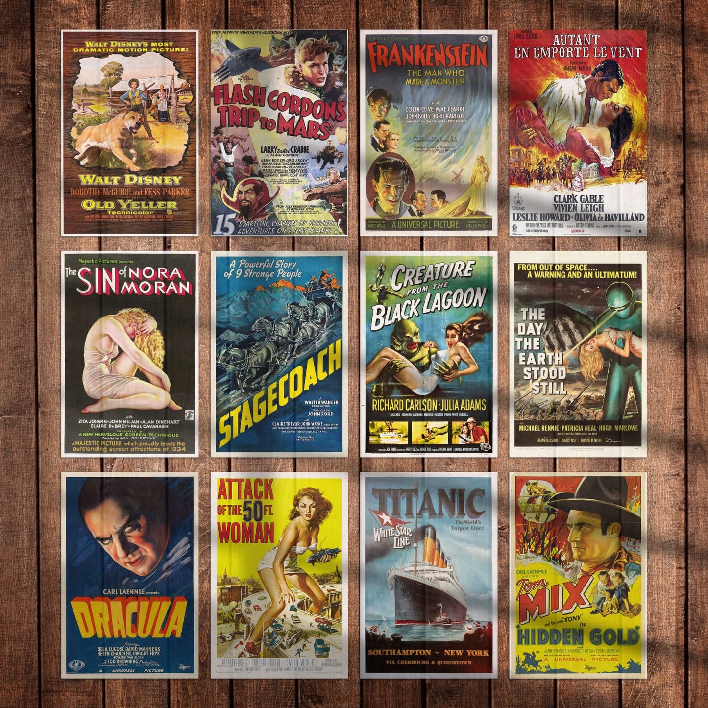 Vintage Movie Posters - Horror Movie Posters, Movie Theater Decor