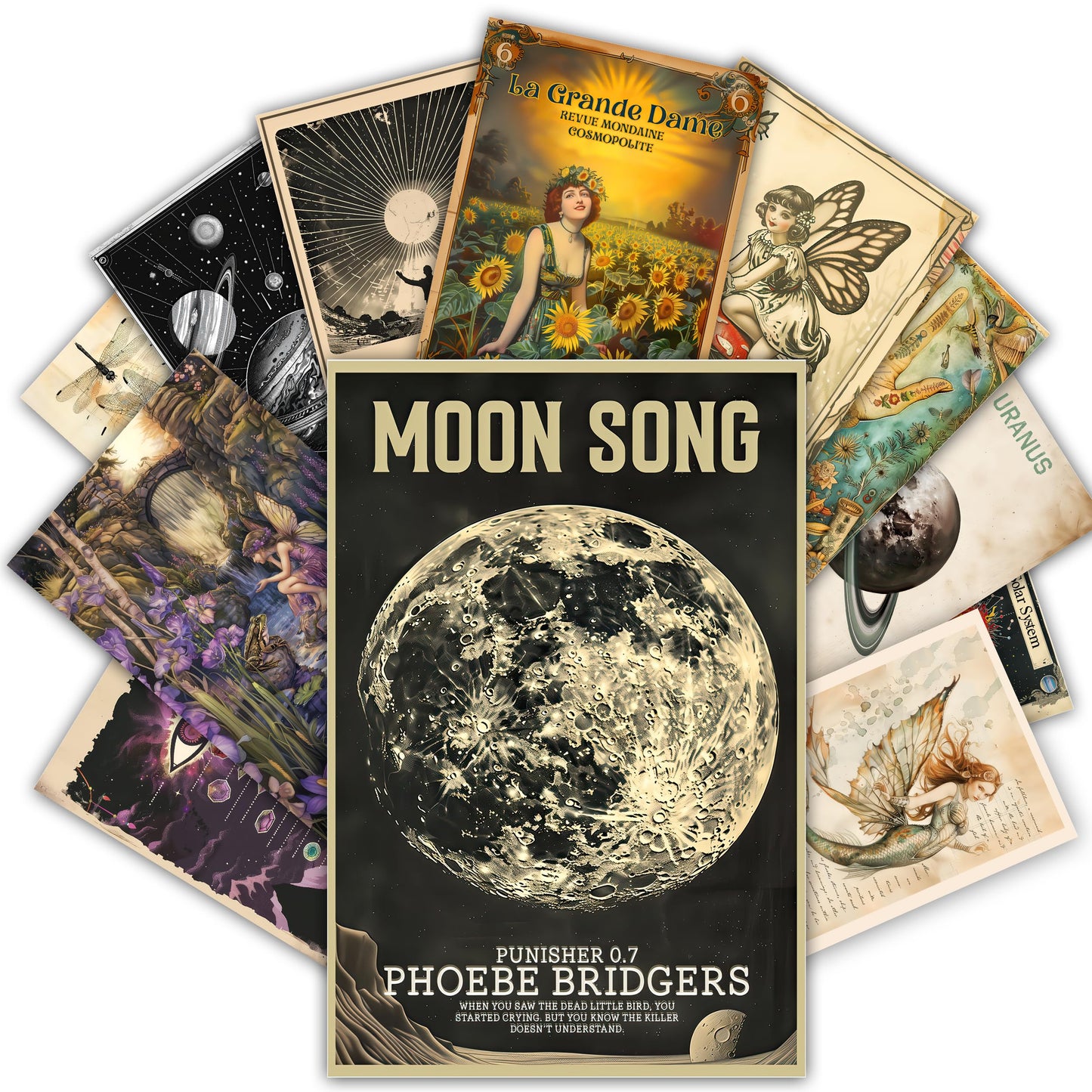 HK Studio Grunge Room Decor Posters - Grunge Posters, Vintage Wall Art