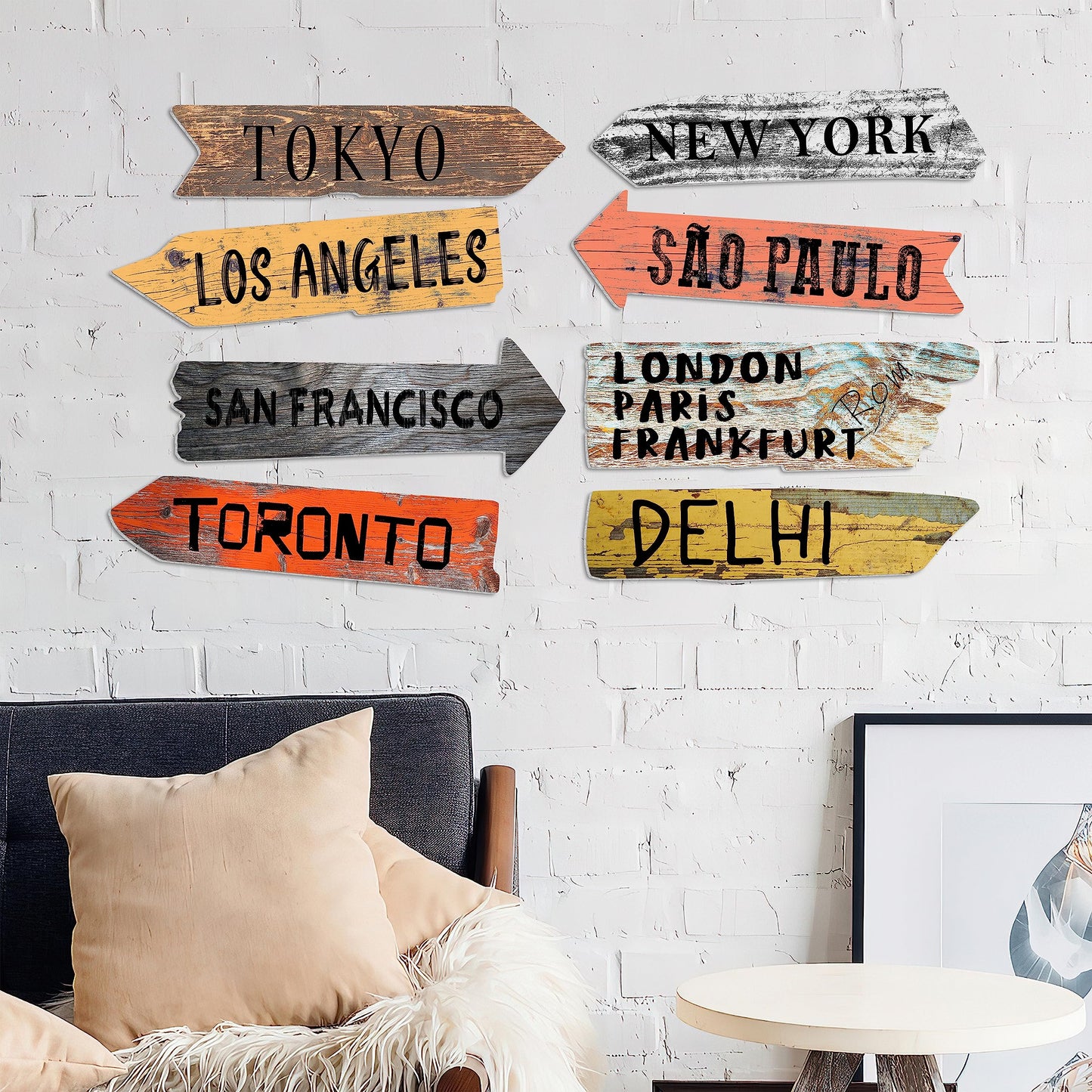 Travel Decor City Wall Art - Travel Wall Art, Vintage Travel Posters