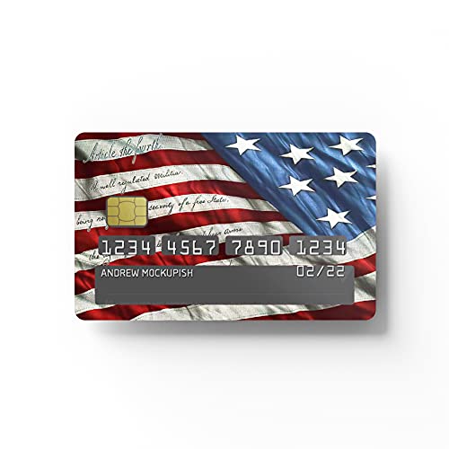Card Skin Sticker - American Flag