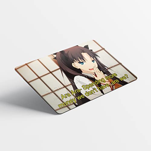 Card Skin Sticker - Ara Ara Anime Girl