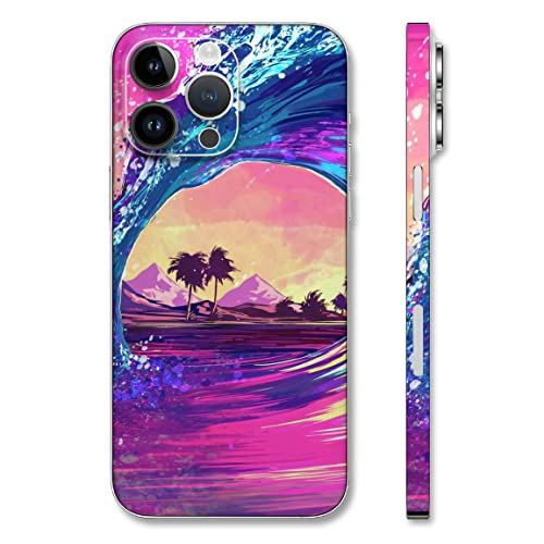 Skin Decal for iPhone 14 Pro Max - Hippie Wave