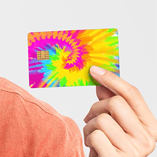 Card Skin Sticker - Hippie Spiral Abstract