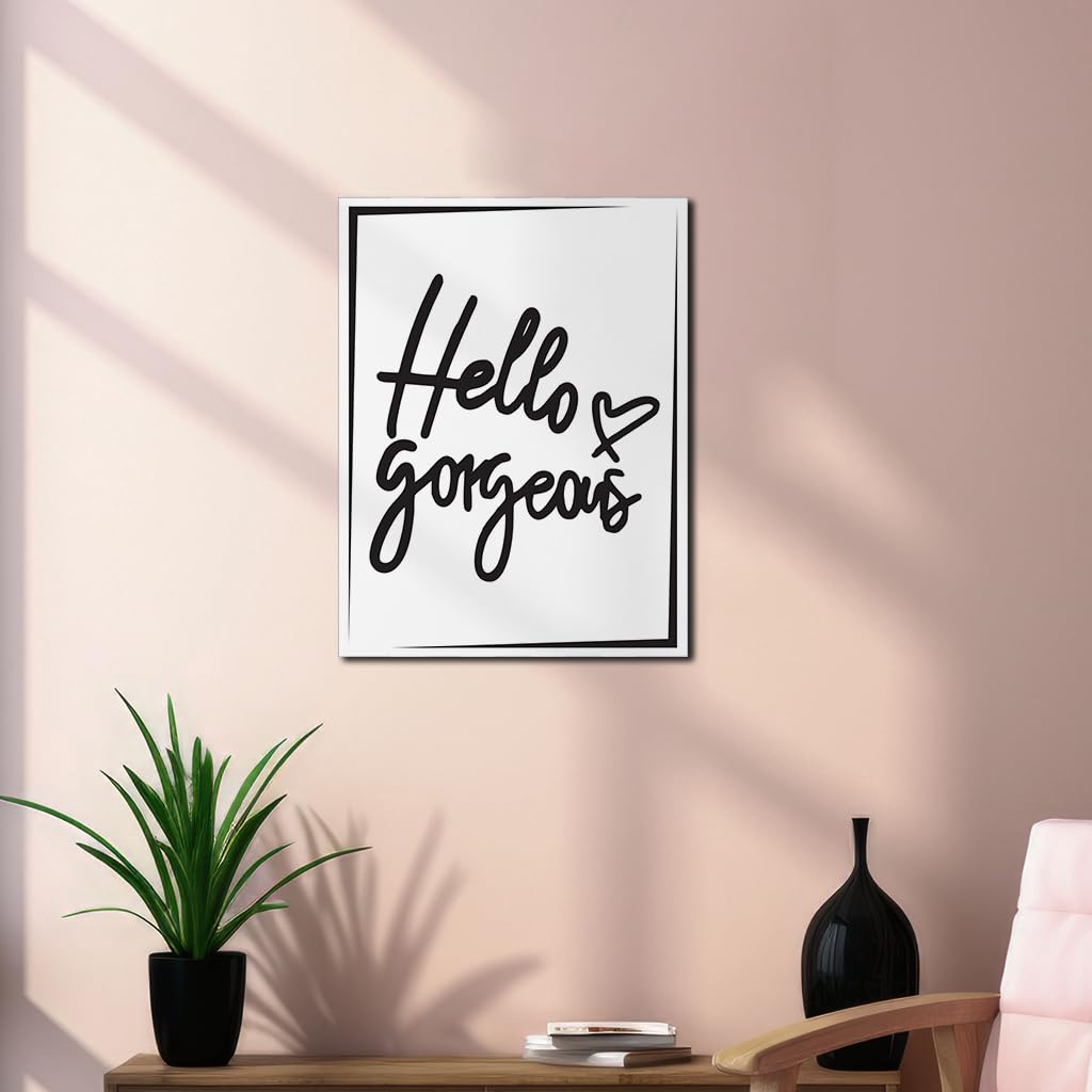 HK Studio Room Decor for Teen Girls - Hello Gorgeous Vanity Decor