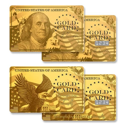 Credit Card Skin, Benji & Bald Eagle, 4 Pcs in 1 - Debit Card Skin, Bank, EBT, Metro, Key Card - Removable, Credit Card Sticker
