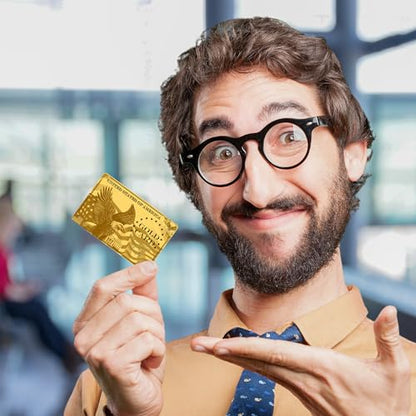 Credit Card Skin, Benji & Bald Eagle, 4 Pcs in 1 - Debit Card Skin, Bank, EBT, Metro, Key Card - Removable, Credit Card Sticker