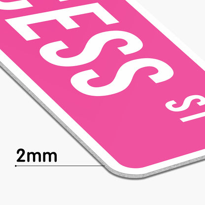 Princess Room Decor, Princess St Sign - Princess Wall Decor, 5" x 17"