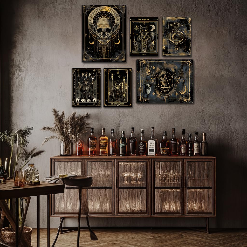 HK Studio Gothic Decor Posters - Gothic Home Decor, Goth Decor