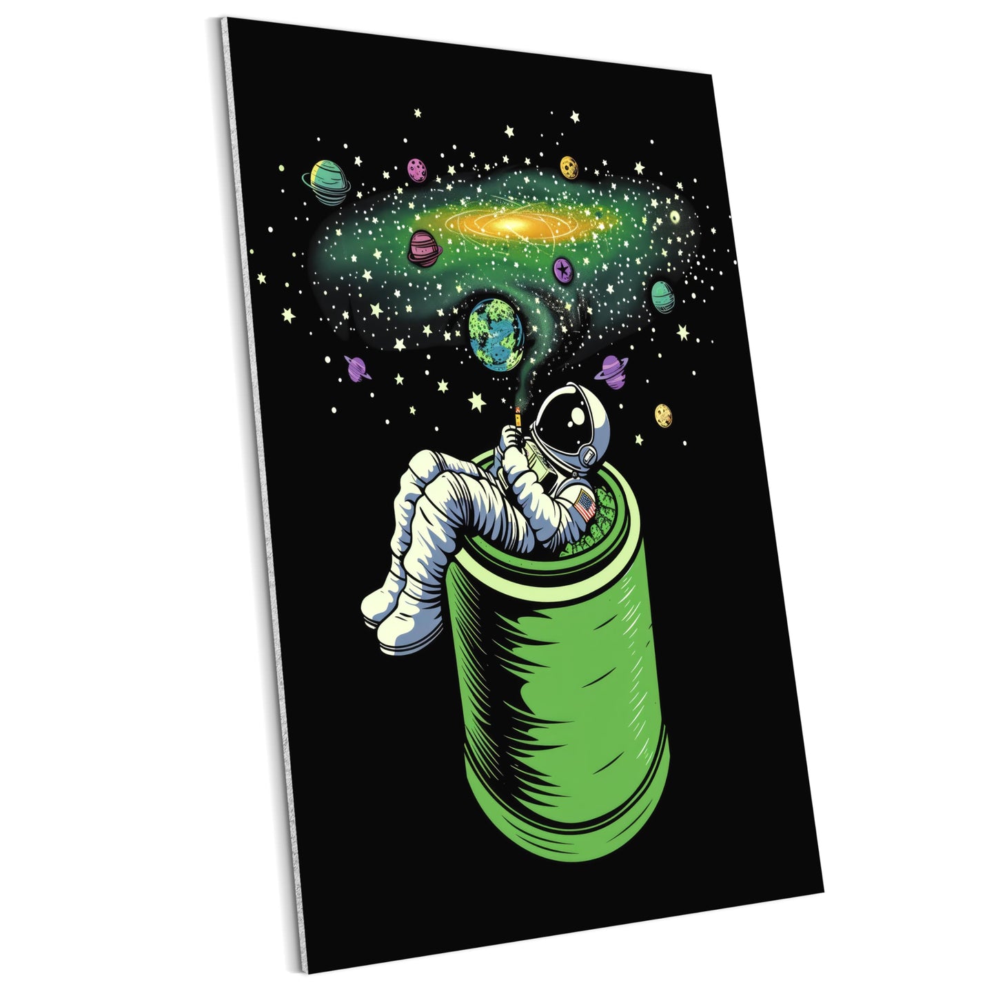 HK Studio Space Decor Astronaut Posters - Hippie Space Decorations, Space Themed Bedroom Decor