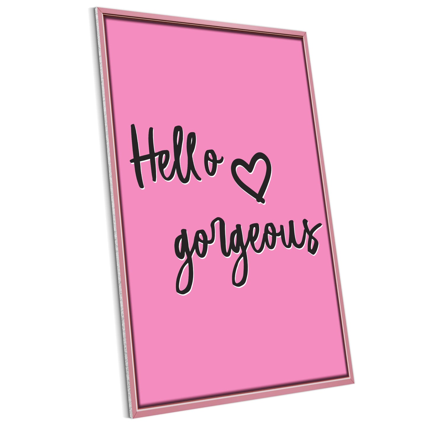 HK Studio Room Decor for Teen Girls - Hello Gorgeous Pink Room Decor