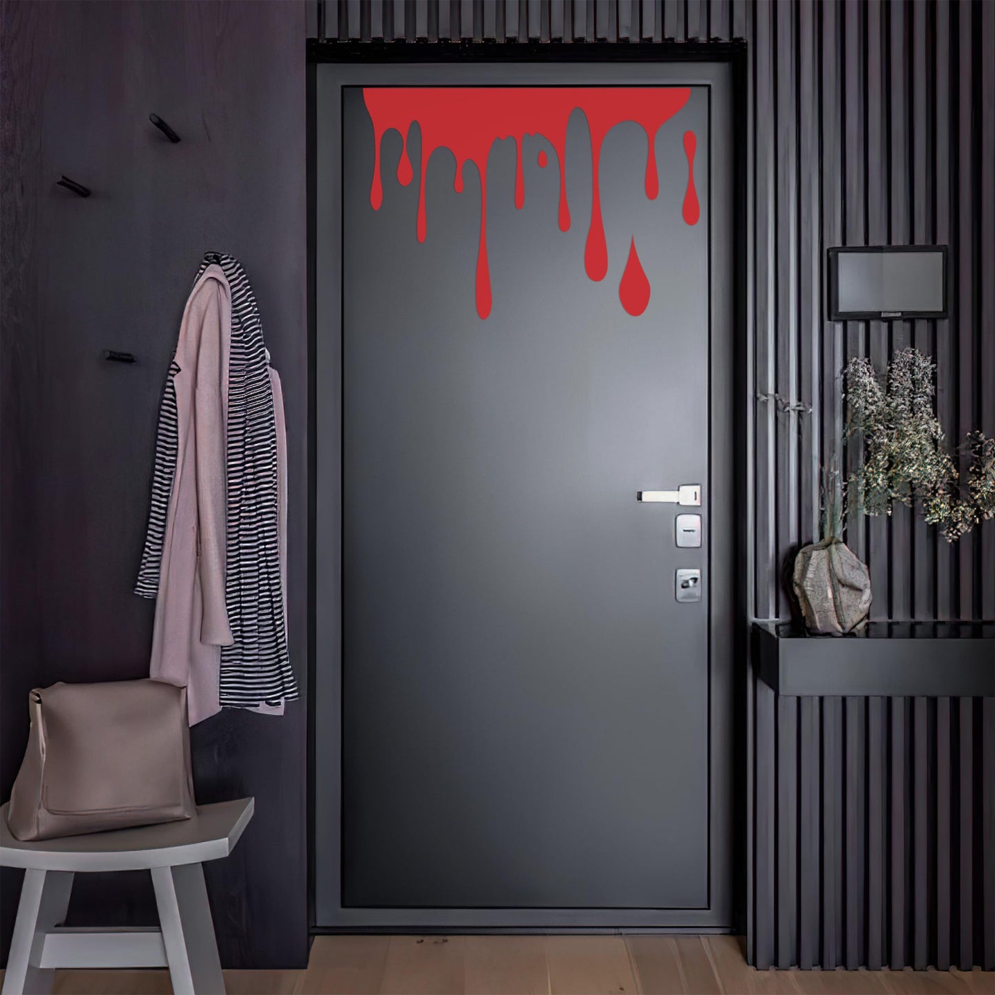 Blood Horror Decor Sticker Decal - Horror Scary Creepy Spooky Halloween Decor