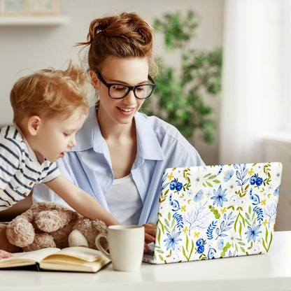 Laptop Skin Decal HP 14" - Botanical, Laptop Cover Sticker, No Cutting Required, No Bubble, Waterproof, Scratch Resistant - Including Wide Screen and Wrist Pad