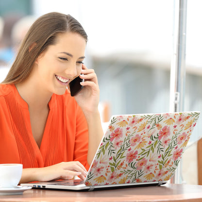 Laptop Skin Decal HP 14" - Botanical, Laptop Cover Sticker, No Cutting Required, No Bubble, Waterproof, Scratch Resistant - Including Wide Screen and Wrist Pad