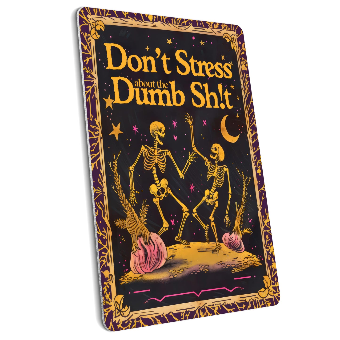 HK Studio Hippie Room Decor Posters - Don't Stress Hippie Decor, Hippie Wall Decor