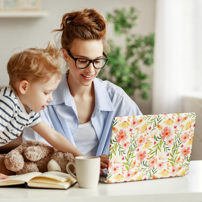 Laptop Skin Decal HP 15.6" - Botanical, Laptop Cover Sticker, No Cutting Required, No Bubble, Waterproof, Scratch Resistant - Including Wide Screen and Wrist Pad