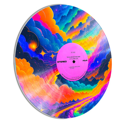 HK Studio Hippie Decor, Posters for Room Aesthetic, Sci-Fi - Record Decor, Music Themed Party Decorations, 4 Pcs 12"