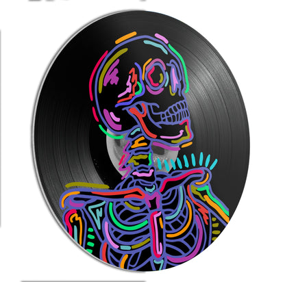 HK Studio Hippie Decor, Posters for Room Aesthetic - Record Decor, Music Themed Party Decorations, 4 Pcs 12"