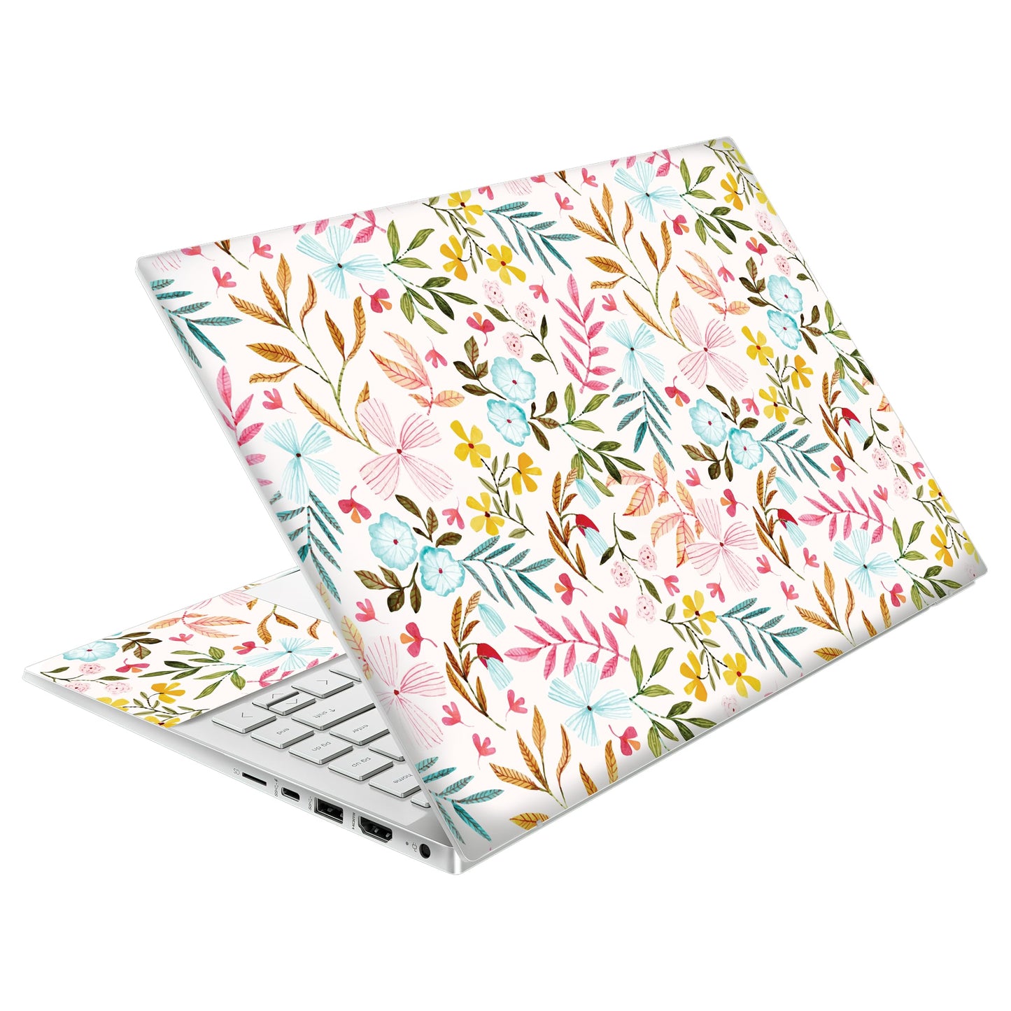 Laptop Skin Decal HP 14" - Botanical, Laptop Cover Sticker, No Cutting Required, No Bubble, Waterproof, Scratch Resistant - Including Wide Screen and Wrist Pad