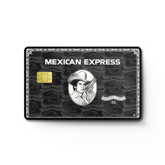 Debit Card Skin Cover Sticker - Mexican Meme 4Pcs Credit Card Sticker Protecting & Personalizing Bank, EBT, Metro, Key Card - No Bubble, Slim, Waterproof, Removable