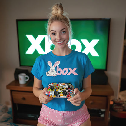 Skin Sticker Compatible with XBX Series X Cover - Sticker Bomb, 2 Controller Skins & Console Skin - No Bubble, Full Protection, Removable