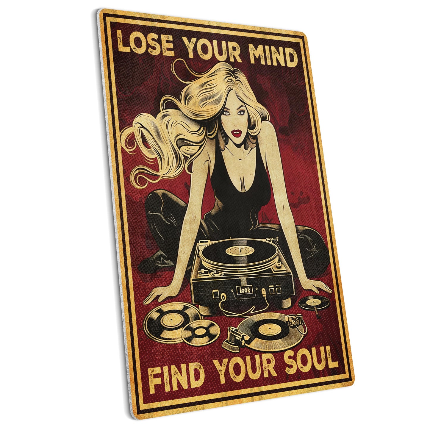 HK Studio Hippie Room Decor Posters - Lose Your Mind Find Your Soul Hippie Decor