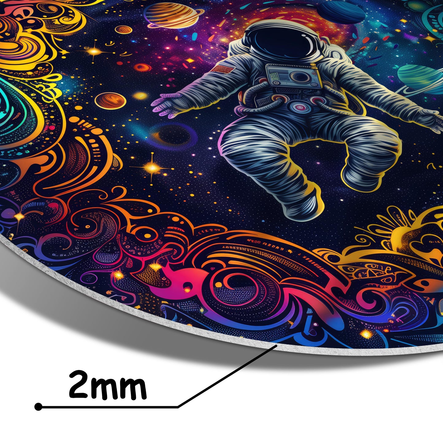 HK Studio Space Decor Astronaut Posters - Hippie Space Decorations, Space Themed Bedroom Decor