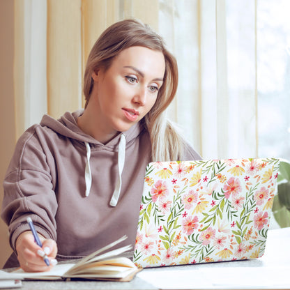 Laptop Skin Decal HP 15.6" - Botanical, Laptop Cover Sticker, No Cutting Required, No Bubble, Waterproof, Scratch Resistant - Including Wide Screen and Wrist Pad