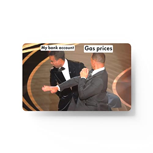 Card Skin Sticker - Slap Meme Bank vs Gas