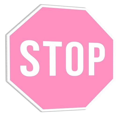 Sign Decor - Pink Stop