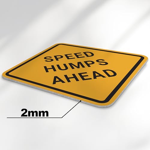 Sign Decor - Speed Humps Ahead