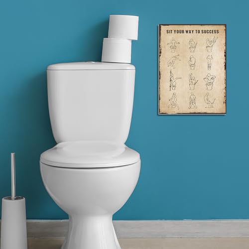 Sign Decor - Funny Toilet Bathroom