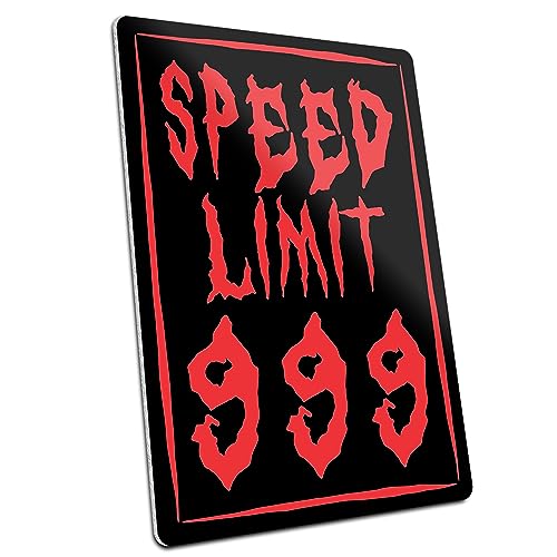 Sign Decor - Speed Limit 999
