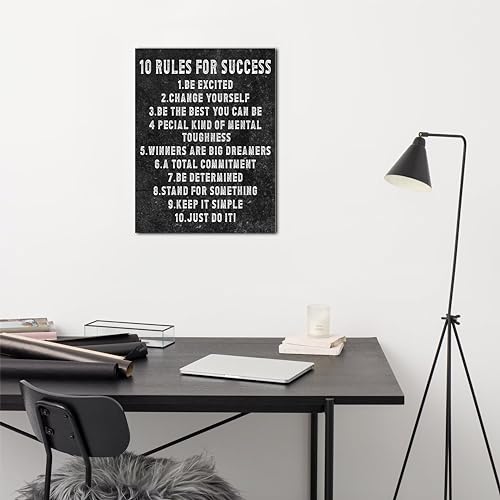 Sign Decor - 10 Rules of Success