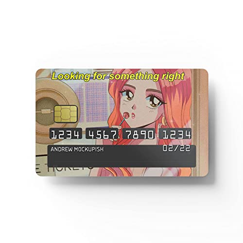 Card Skin Sticker - Anime Girl