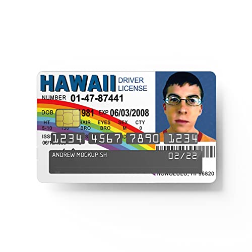 Driver License Meme Card Skin Sticker - HK Studio 