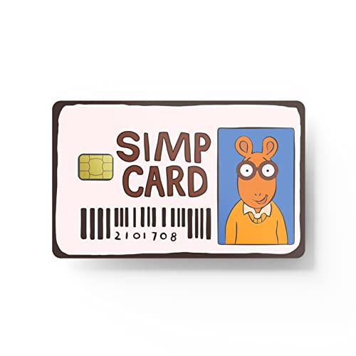 Card Skin Sticker - Simp Funny Meme
