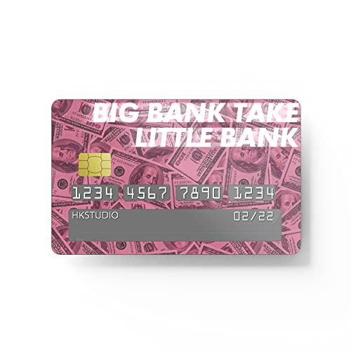 Card Skin Sticker - Pink Money Meme