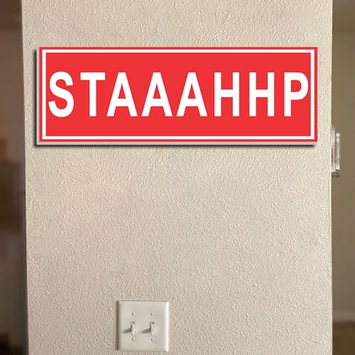 Sign Decor - STAAAHHP