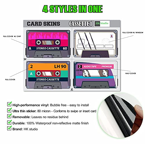 Card Skin Sticker - Cassette