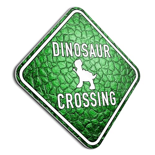 Sign Decor - Dinosaur Crossing