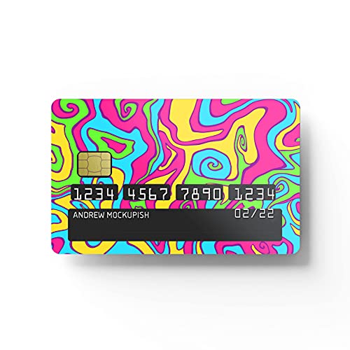 Card Skin Sticker - Hippie Abstract
