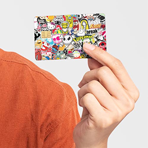 Card Skin Sticker - Sticker Bomb