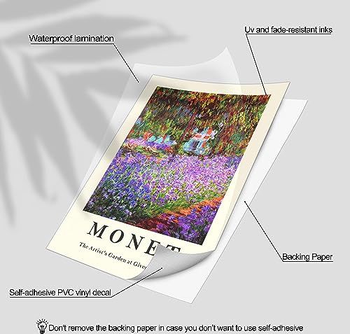 Posters Pack - Claude Monet Decal
