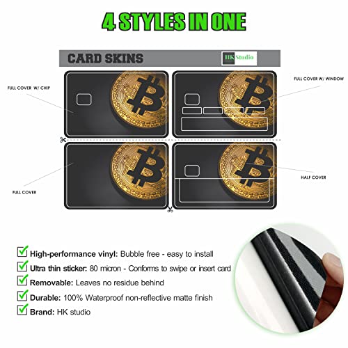 Card Skin Sticker - Bitcoin