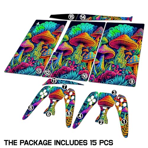 PS5 Skin - Hippie Mushroom