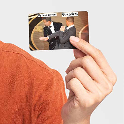 Card Skin Sticker - Slap Meme Bank vs Gas