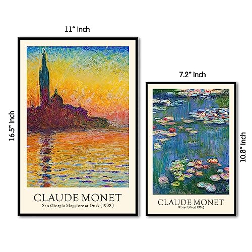Posters Pack - Monet Famous Painting Artwork
