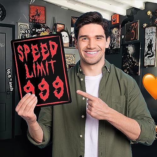 Sign Decor - Speed Limit 999